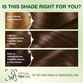 Garnier Nutrisse Ultra Crème Hair Colour kit contents