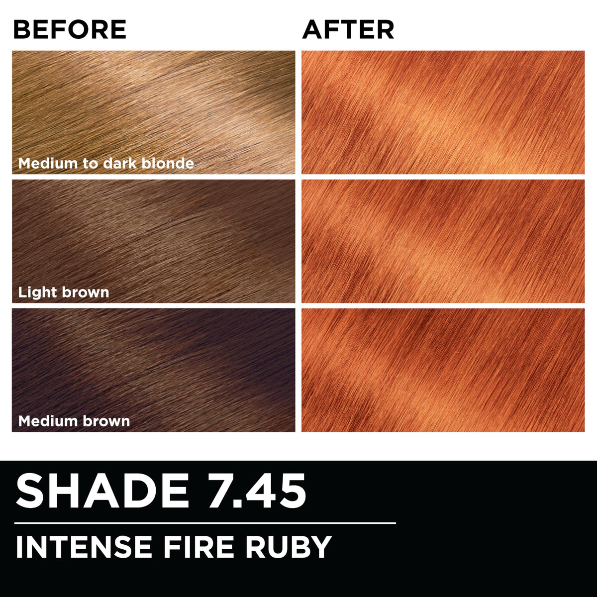 Garnier Olia Hair Colour 7.45 Intense Fire Ruby after-colour conditioner