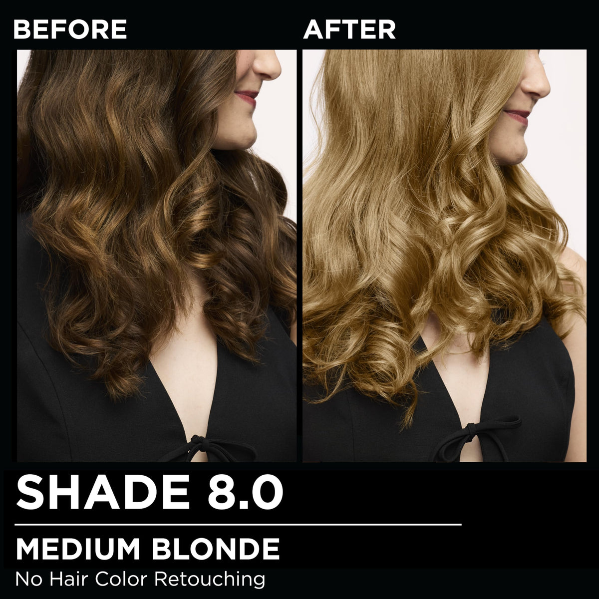 Garnier Olia Hair Colour 8.0 Medium Blonde after-colour conditioner
