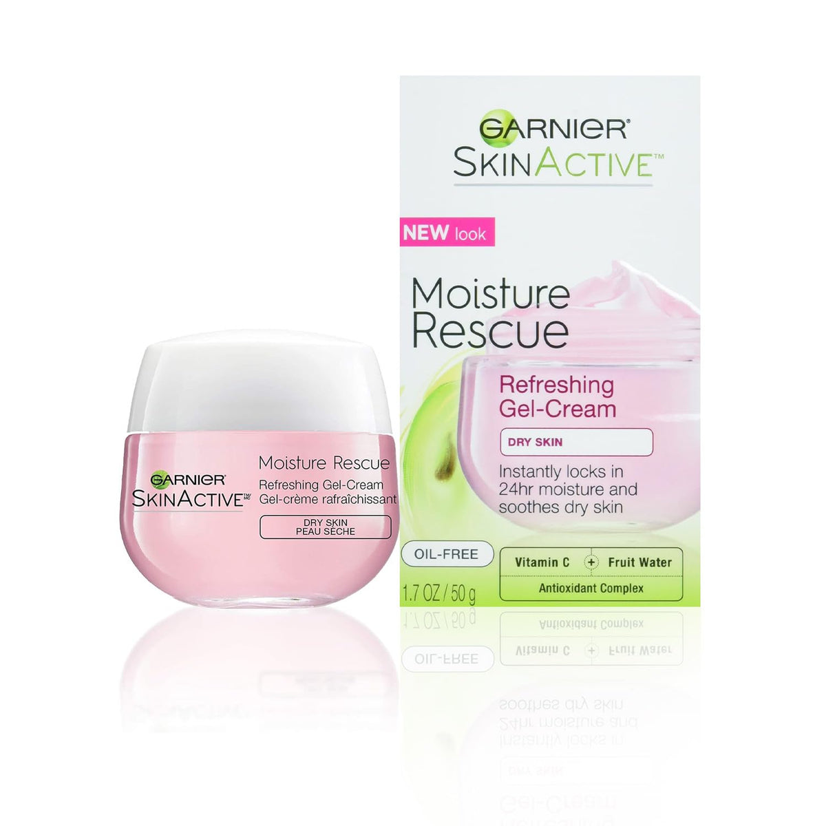 Garnier SkinActive Moisture Rescue Gel-Cream 50g front view