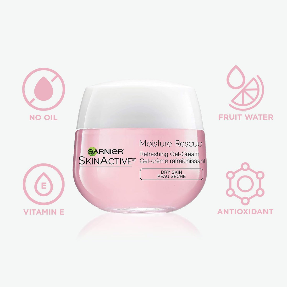 Garnier SkinActive Moisture Rescue Gel-Cream 50g texture close-up