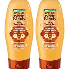 Garnier Whole Blends Honey Treasures Repairing Conditioner front view 22 Fl Oz