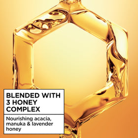 Garnier Whole Blends Honey Treasures Shampoo and Conditioner side view