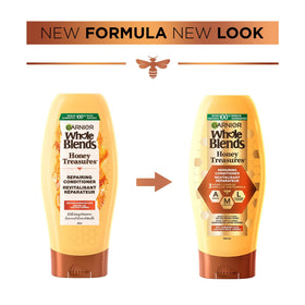 Garnier Whole Blends Repairing Conditioner Honey Treasures lifestyle scene