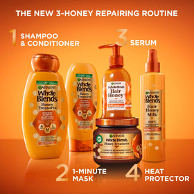 Garnier Whole Blends Repairing Conditioner Honey Treasures product texture