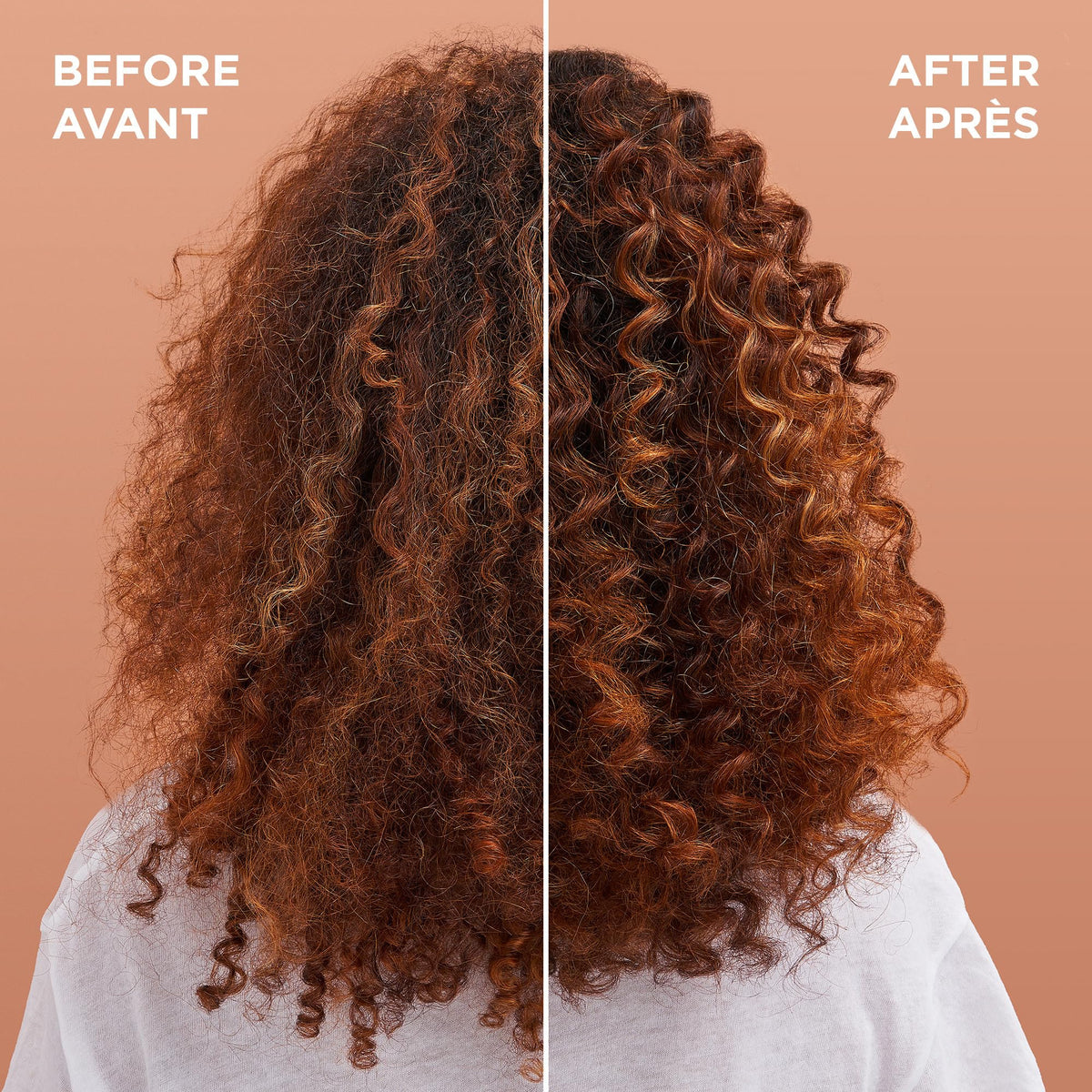 Garnier Whole Blends Smoothing Leave-In Conditioner side view showing packaging