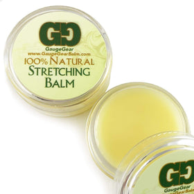 Gauge Gear Ear Stretching Balm in a lifestyle setting