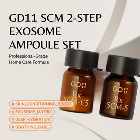 GD11 SCM Freeze-Dried Powder and Moisture Solution bottles