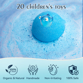 GDXINYES Bath Bombs featuring various animal toys