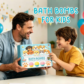 GDXINYES Bath Bombs showing various animal figures