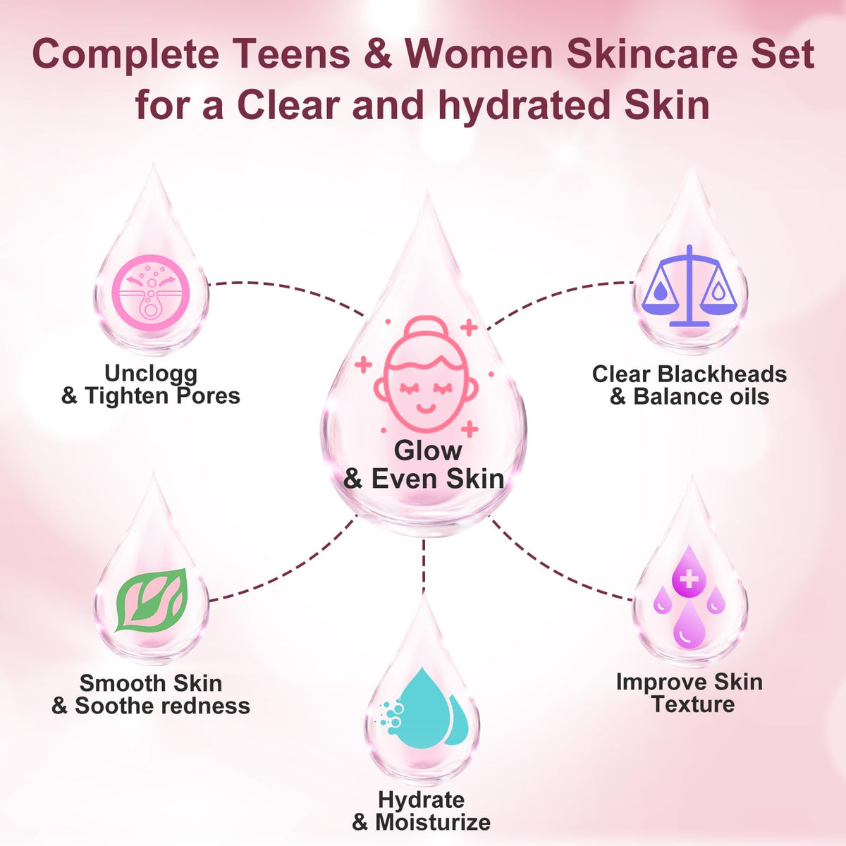 GEBEATY water-based cleanser in a bottle with label
