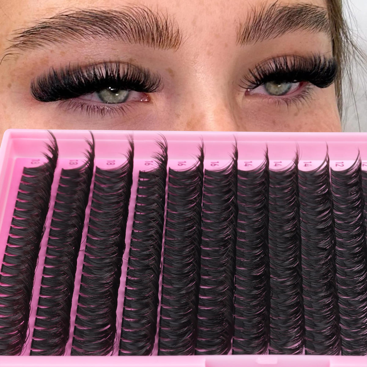 Geeneiya lash tweezers for precise application