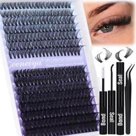 Geeneiya Natural Lash Clusters Kit packaging front view