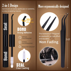 Geeneiya premium tweezers for lash application