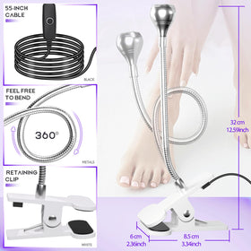 Geisofu UV Nail Lamp flexible gooseneck in use