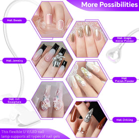 Geisofu UV Nail Lamp in a nail salon setting