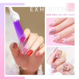 Geisofu UV Nail Lamp with securing clip for stability