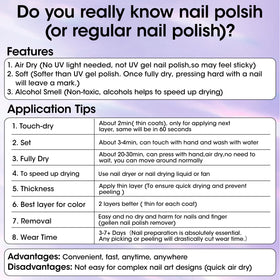 GELLEN Bright Neon Nail Polish drying quickly on nails