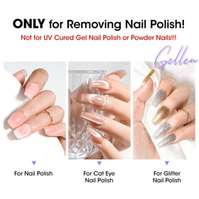 GELLEN Nail Polish Remover in use on nails