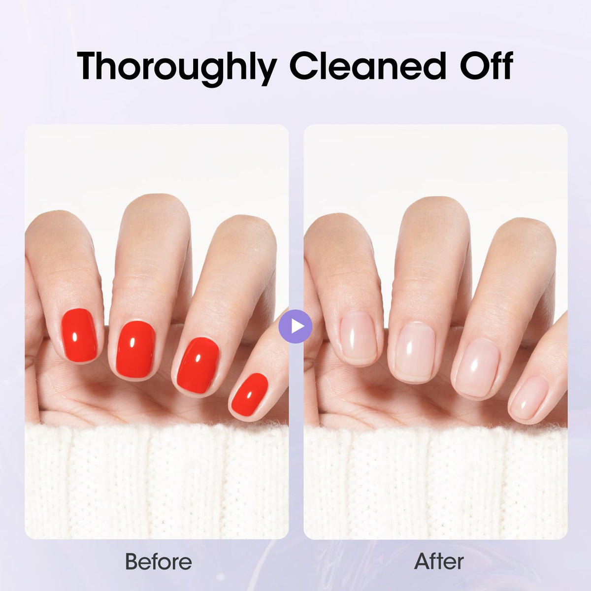 GELLEN Nail Polish Remover with cotton pad