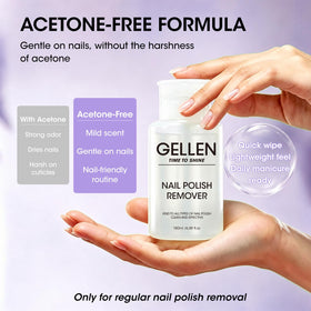 GELLEN Nail Polish Remover with dust-proof cover