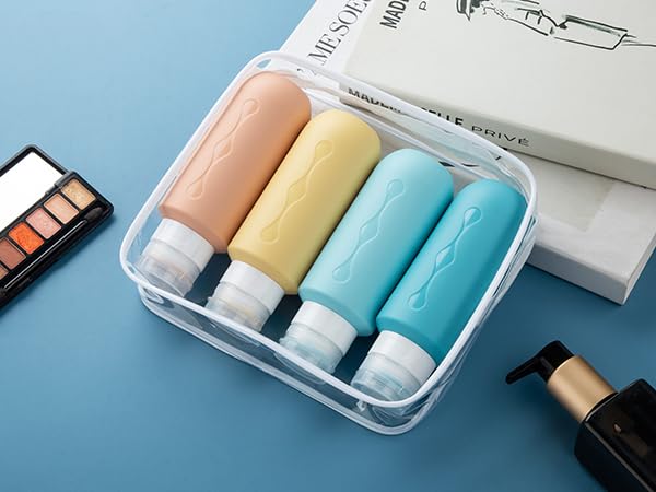 Gemice travel bottle wide opening for easy filling