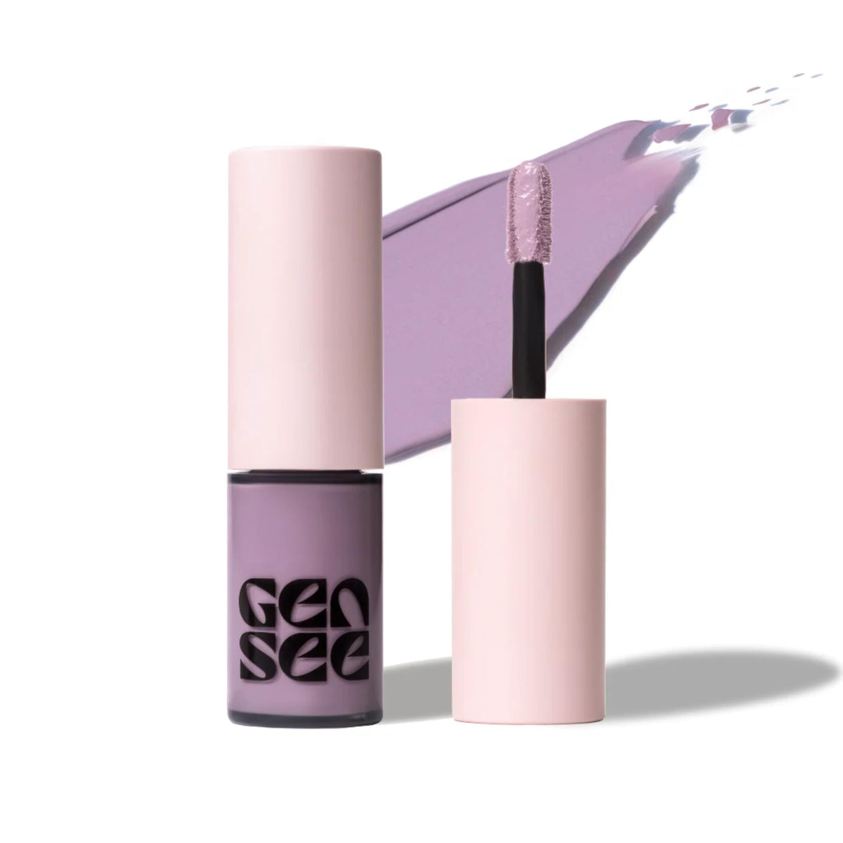 Gen See Mixed Media Matte Liquid Eyeshadow Orchid Cream front view