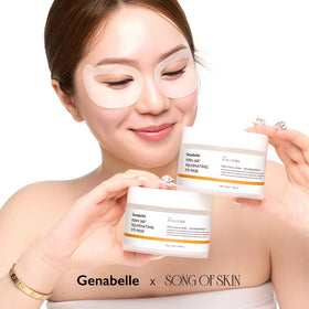 Genabelle PDRN Eye Mask hydrogel texture close-up