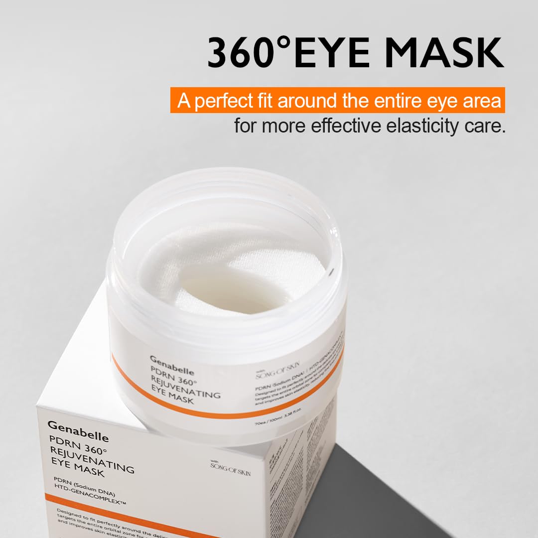 Genabelle PDRN Eye Mask in use at home
