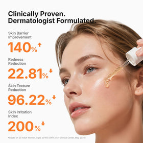 Genabelle PDRN Vitamin C Serum application on skin