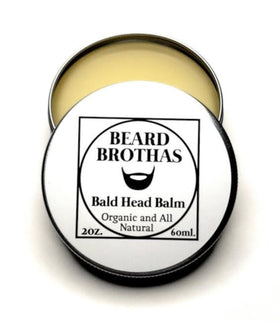 Generic Bald Head Balm Moisturiser front view, 68g packaging