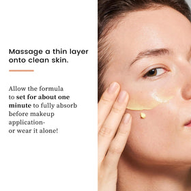 Generic Instant Fine Line Filler Primer texture on skin