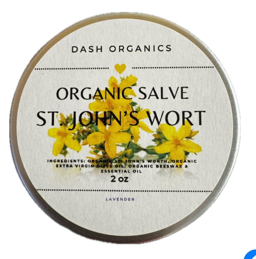 Generic Organic Herbal Salve 2oz container front view