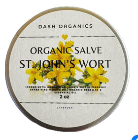 Generic Organic Herbal Salve 2oz container front view