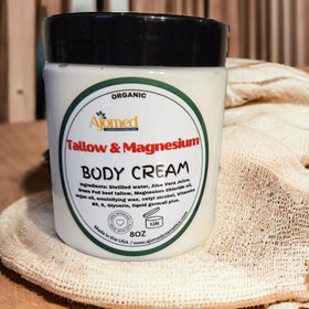 Generic Tallow & Magnesium Body Butter Lavender Vanilla packaging