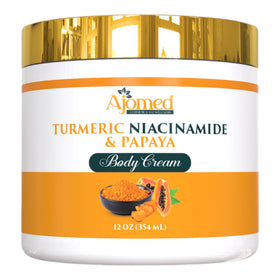 Generic Turmeric Body Cream 8oz front view