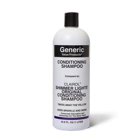 Generic Value Products Conditioning Purple Shampoo front view 33.8 Oz