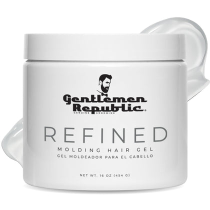 Gentlemen Republic 16oz Refined Hair Gel front view