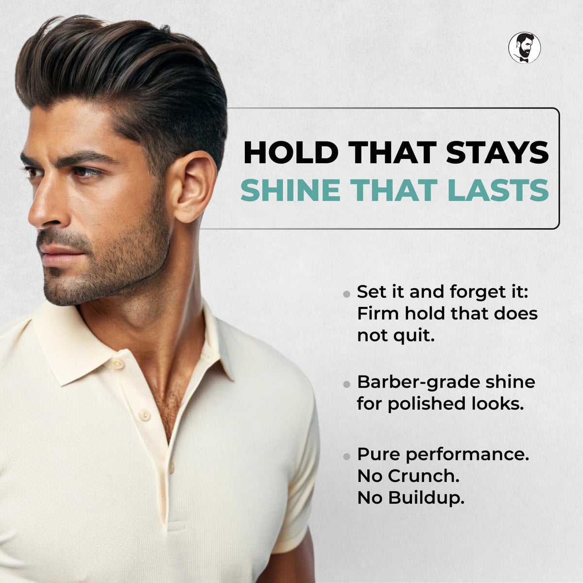 Gentlemen Republic 16oz Refined Hair Gel texture close-up