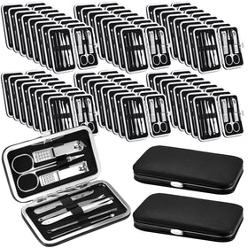 Geosar 50 Set Travel Manicure Kit with stainless steel tools