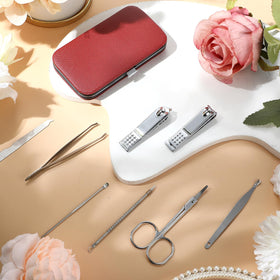 Geosar Travel Manicure Kit compact case dimensions