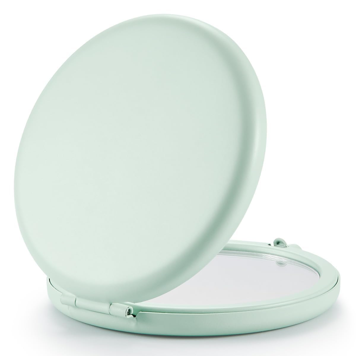 Getinbulk Compact Mirror Cyan front view showing 1x and 2x sides