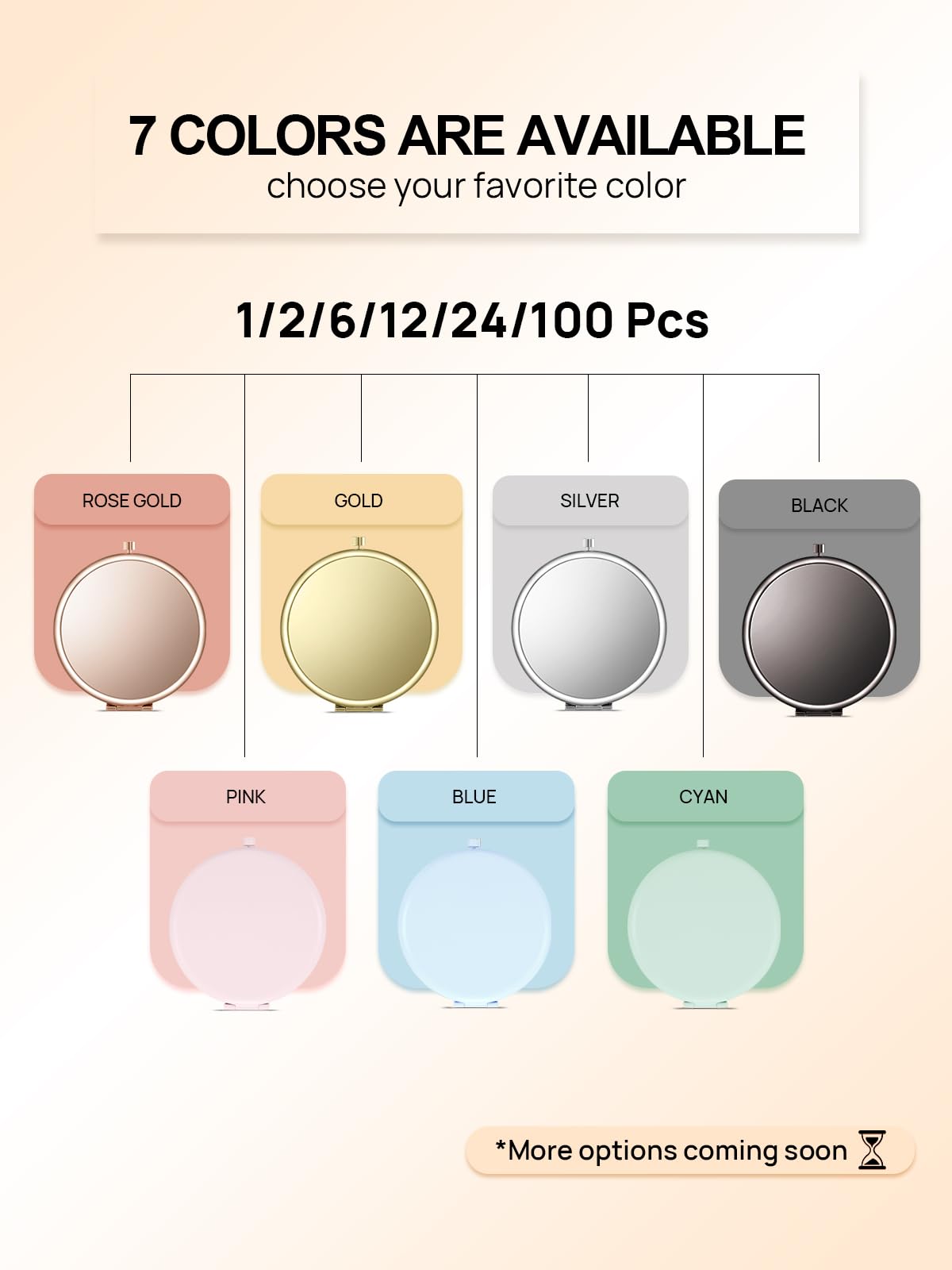Getinbulk Compact Mirror in a handbag for portability