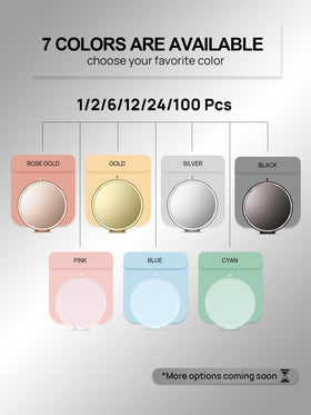 Getinbulk compact mirror silver model close-up