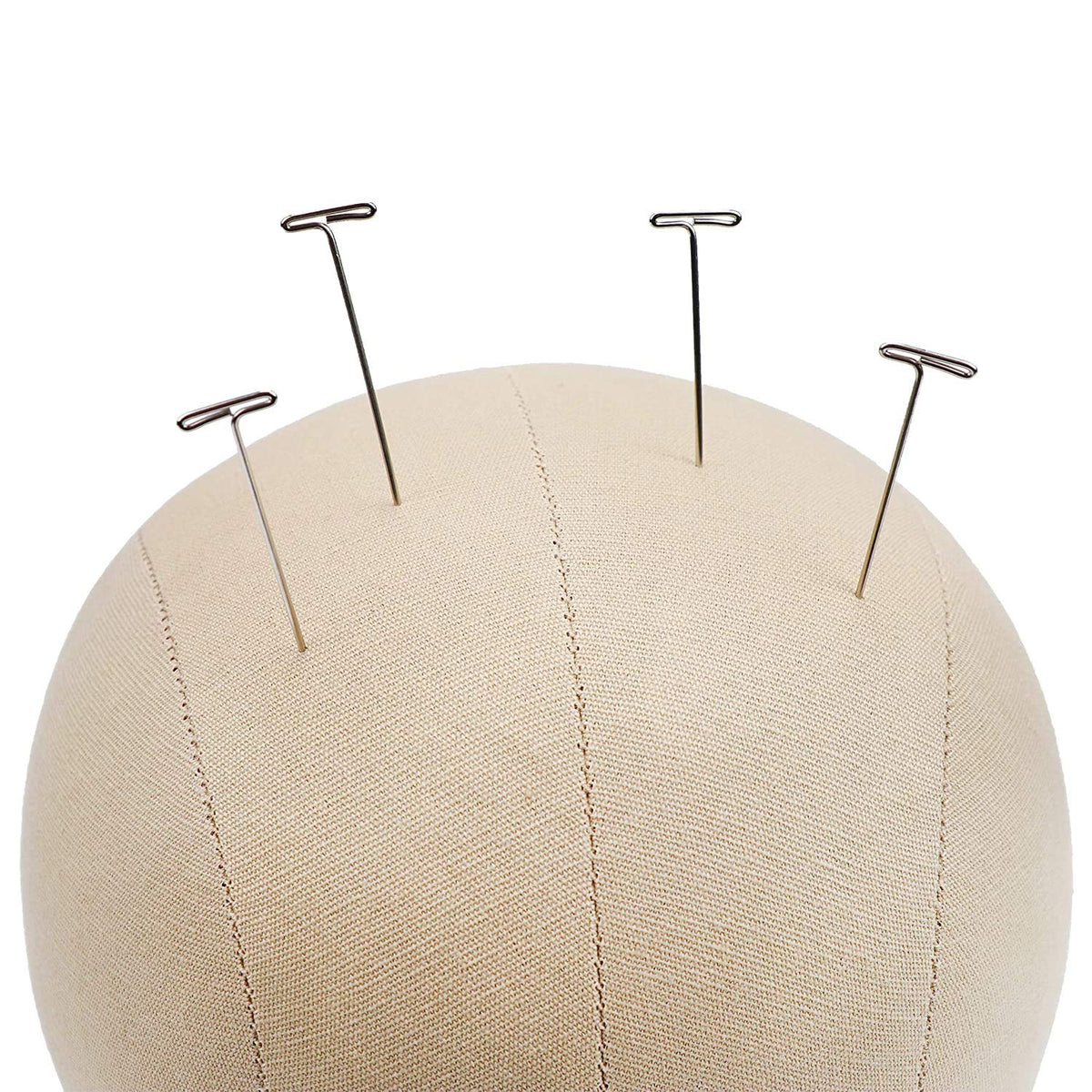 GEXWORLDWIDE cork canvas block head mannequin side view