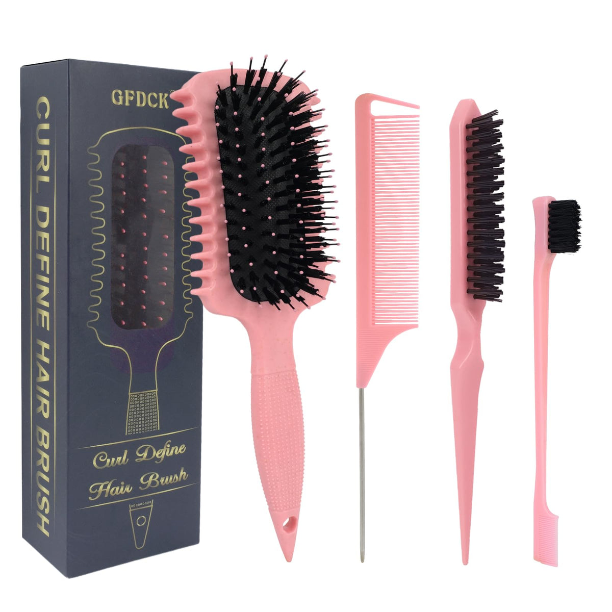 GFDCK Curl Defining Brush in a lifestyle scene with model