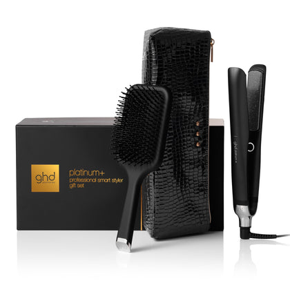 ghd Platinum+ Flat Iron black model front view