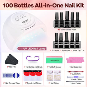 Gift box containing JODSONE gel nail polish kit