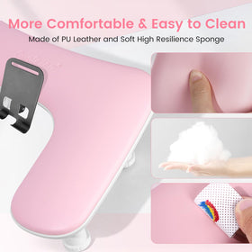 Gift-boxed Quaferen U-Shaped Manicure Arm Rest ready for presentation