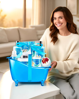 Gift note card included with the Spa Gift Basket